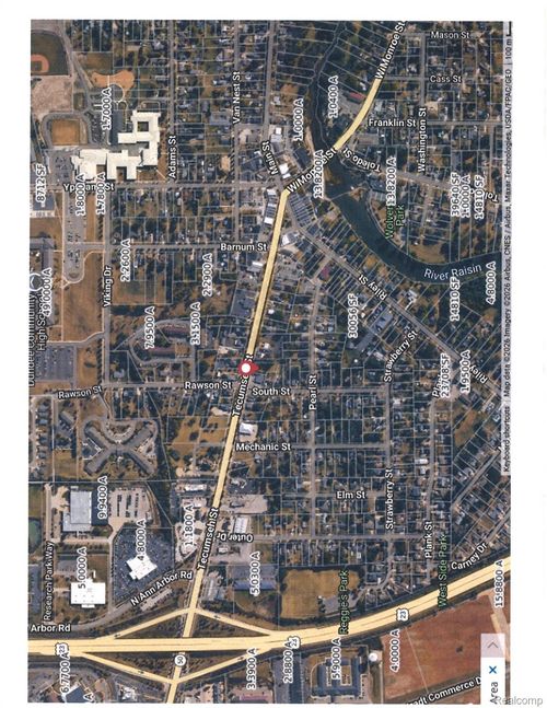 313 Tecumseh St, Dundee, MI, 48131-1061 | Card Image