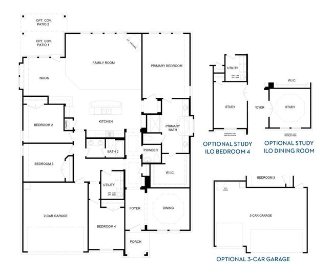 floorplan 01 concept 2622 abes landing granbury texas landsea homes | Image 12