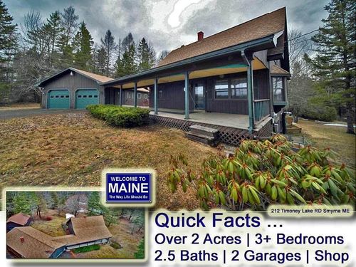 212 Timoney Lake Road, Smyrna, ME, 04780 | Card Image