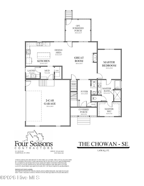 7637 Sweetwater Dr, Nashville, NC, 27856-6207 | Card Image