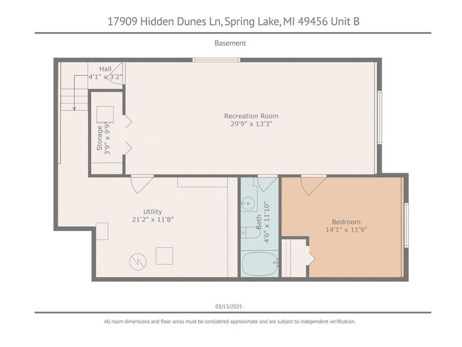 B - 17909 Hidden Dunes Ln, Condo with 2 bedrooms, 3 bathrooms and null parking in Spring Lake MI | Image 52