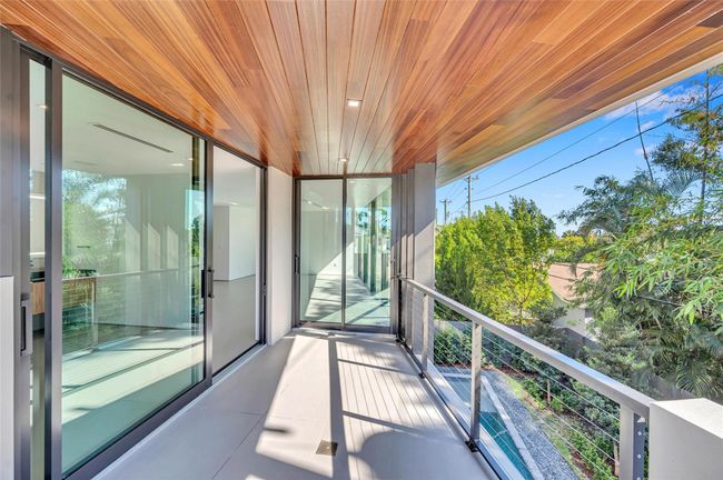 Private Rear-Facing Balcony that extends from Primary Bedroom and Spa Bath | Image 43