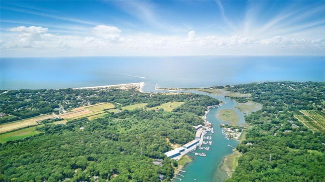 Aerial view of a large body of water | Image 16