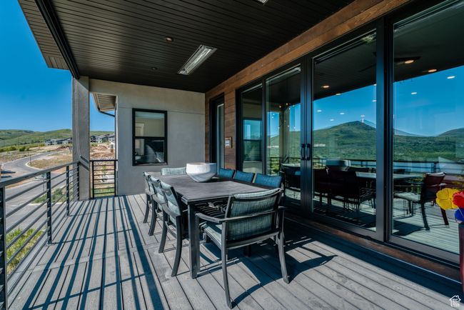 Deck with a mountain view | Image 11