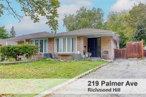 219 Palmer Ave, Richmond Hill, ON, L4C4Z4 | Card Image