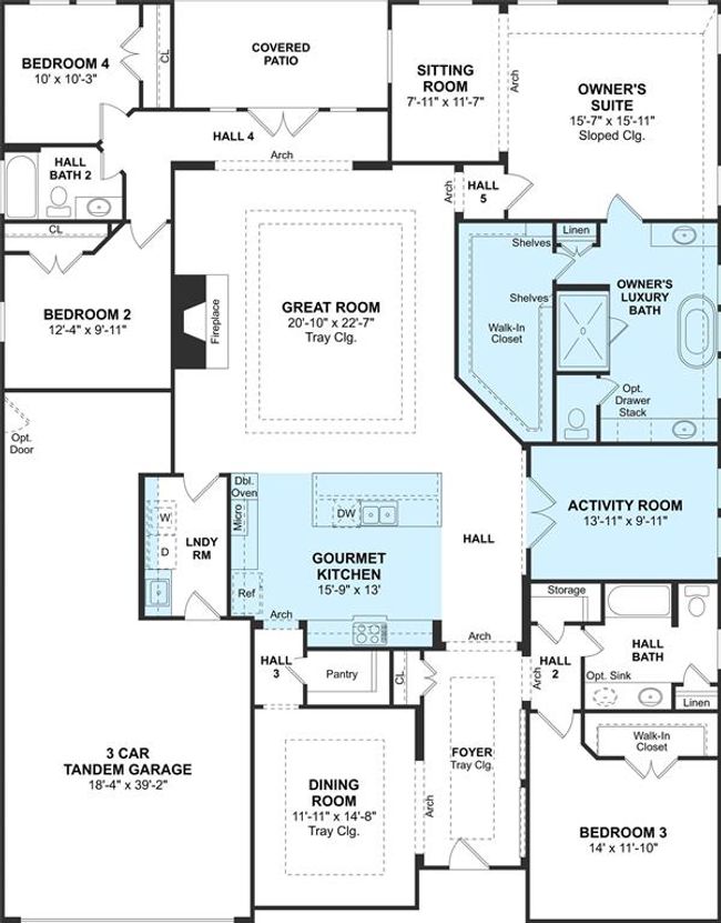 The Margaret floor plan by K. Hovnanian® Homes. 1st Floor shown. *Prices, plans, dimensions, features, specifications, materials, and availability of homes or communities are subject to change without notice or obligation. | Image 11