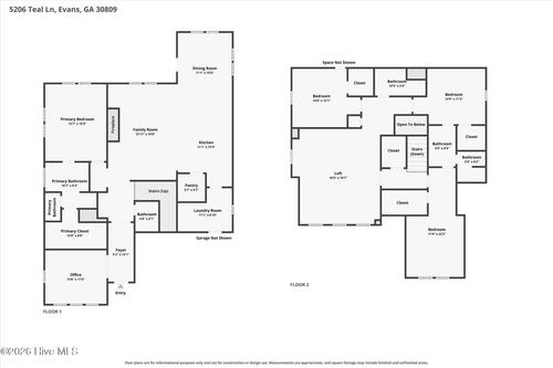 5206 Teal Ln, Evans, GA, 30809-0699 | Card Image