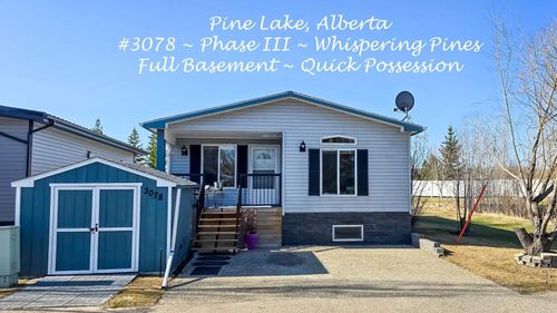 3078-25074 South Pine Lake Road, Rural Red Deer County, AB, T0M1R0 | Card Image