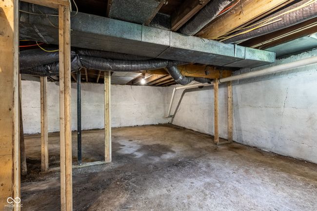 view of unfinished below grade area | Image 38