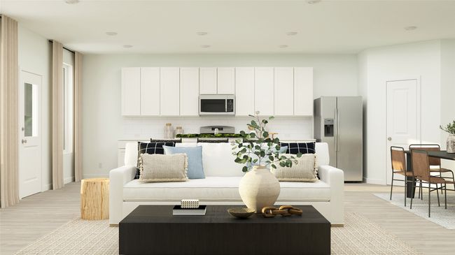 Living area with light wood finished floors and baseboards | Image 10