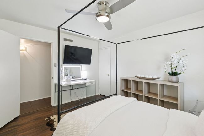 2nd Bedroom featuring wood finished floors and ceiling fan | Image 12