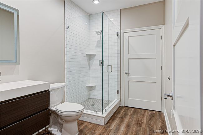 2nd full bath with walk-in shower & floating vanity | Image 17