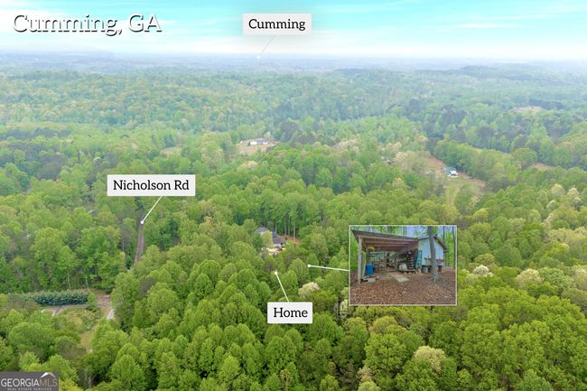 7616 Nicholson Rd, House other with 3 bedrooms, 2 bathrooms and 2 parking in cumming GA | Image 66