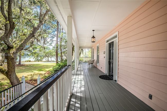 Wooden terrace with a lawn | Image 4