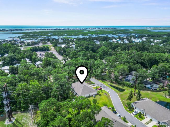 Aerial view of a large body of water | Image 13