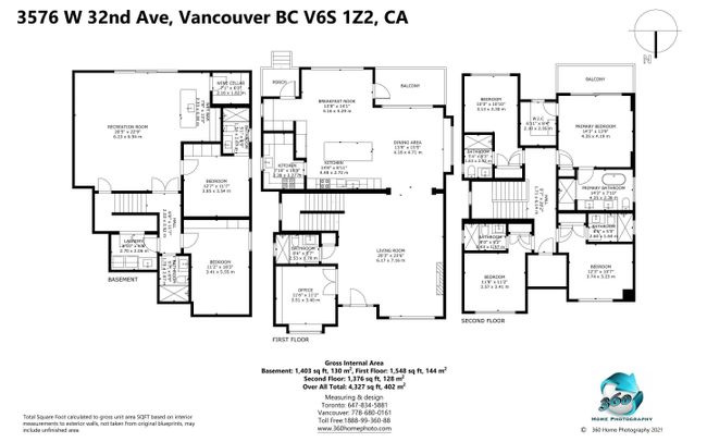 3576 W 32 Avenue, House other with 6 bedrooms, 0 bathrooms and 1 parking in Vancouver BC | Image 36