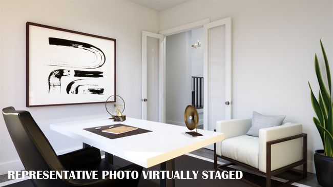 Your new dream office is located at the front of this beautiful home and offers privacy for those needing to work from home. REPRESENTATIVE PHOTO VIRTUALLY STAGED | Image 5