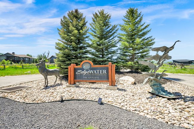 Community / neighborhood sign with a residential view | Image 123