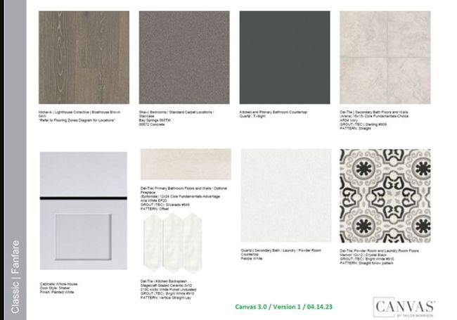 Design Selections. Home is under construction, design selections are subject to change | Image 4