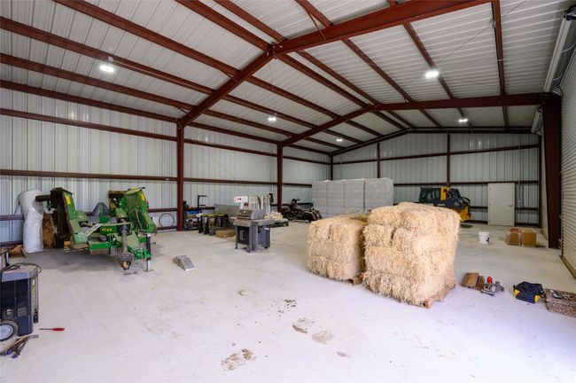 Inside equipment and hay storage barn | Image 22