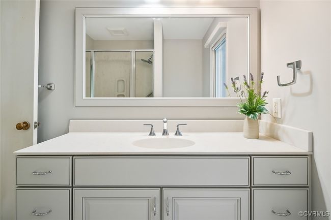 Full bath with vanity and a stall shower | Image 18