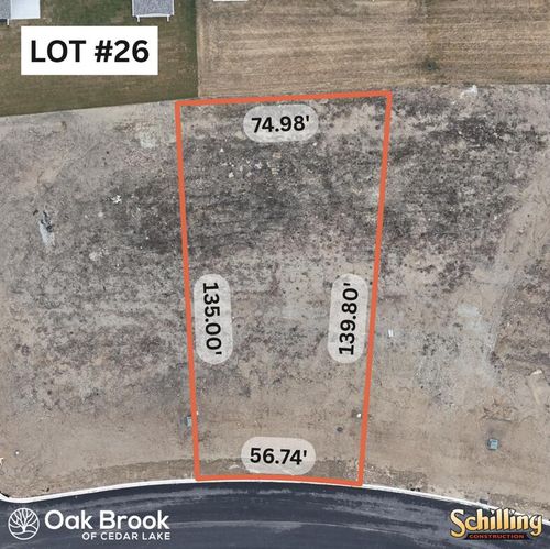 12705 Creekside Dr, Cedar Lake, IN, 46303-1017 | Card Image