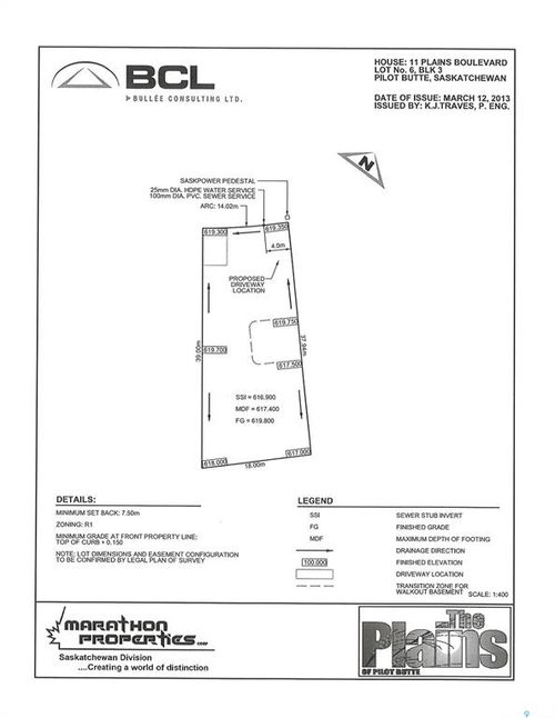 11 Plains Blvd, Pilot Butte, SK, S0G | Card Image