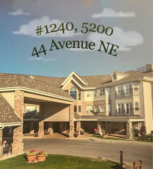 1240 - 5200 44 Avenue Ne, Home with 1 bedrooms, 1 bathrooms and null parking in Calgary AB | Card Image