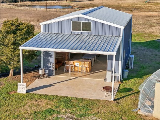 Overhead view of the commercial kitchen/workshop building. | Image 16
