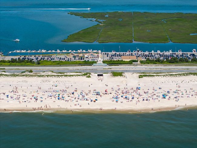 Birds eye view of property with a beach view and a water view | Image 10