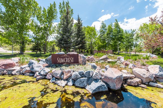 Community sign with a small pond | Image 55