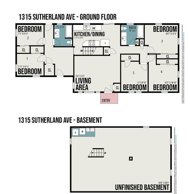 1315 Sutherland Ave, House other with 5 bedrooms, 2 bathrooms and null parking in Kalamazoo MI | Image 16