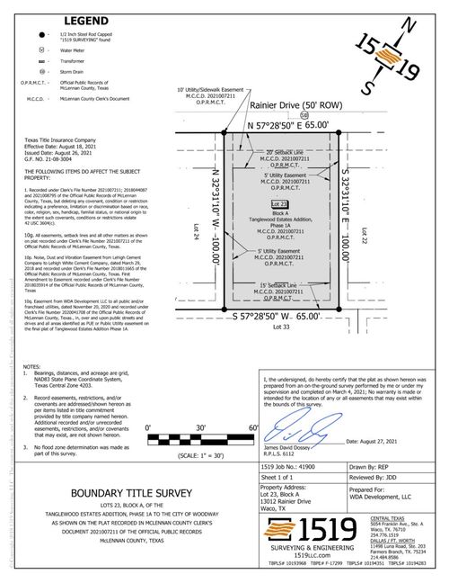 13012 Rainier Dr, Woodway, TX, 76712-7706 | Card Image