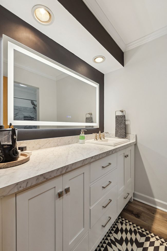 Upstairs hall bath - vanity area | Image 23
