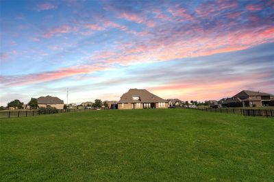 View of yard at dusk | Image 2