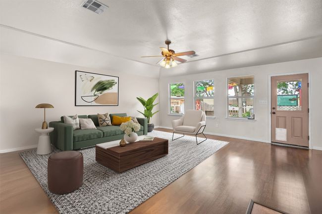 Virtually staged den. | Image 20