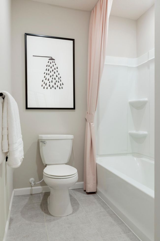 Shower and toilet area in hall bathroom can be enclosed with door | Image 31