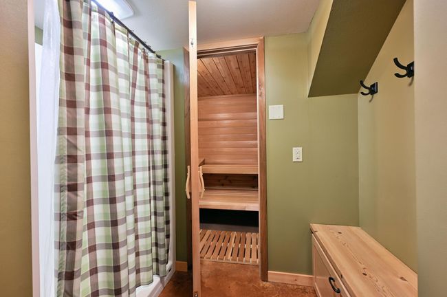 A shower is to the left. | Image 52