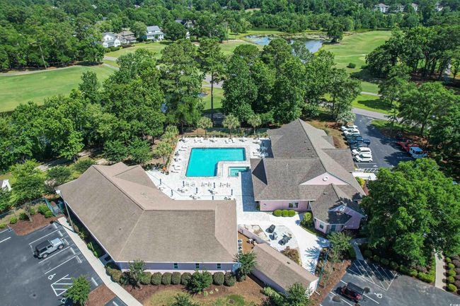 Birds eye view of property featuring golf course view | Image 35