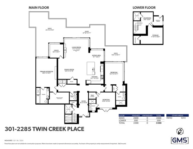 301 - 2285 Twin Creek Place, Condo with 3 bedrooms, 3 bathrooms and 2 parking in West Vancouver BC | Image 40