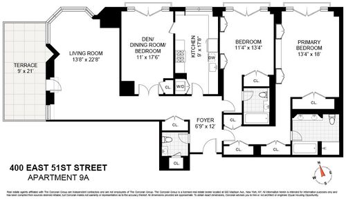 9a-400 E 51st St, New York, NY, 10022-8013 | Card Image