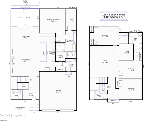 1854 Senova Trce, Wilmington, NC, 28405-6246 | Card Image