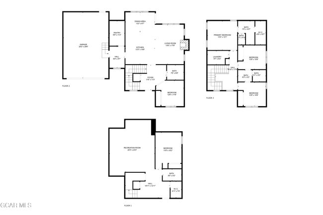 Floor Plan for 466 Trail Ridge Drive. | Image 54