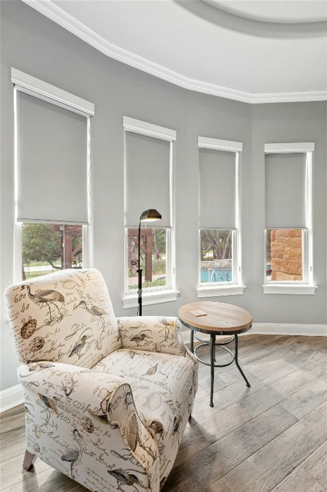 Primary bedroom opens to the back patio and has a beautiful view of the entire backyard. | Image 22