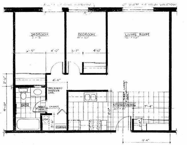 Carolina Village 2-Bedroom Layout.JPG | Image 8