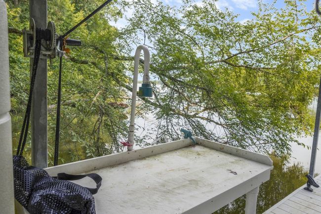 Fish cleaning station that uses water pumped from lake so no need to run a hose down from the house to clean fish or wash your boat! | Image 56