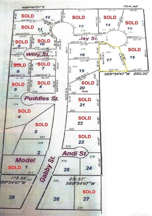 Lot #17 Jay Street, Croswell, MI, 48422 | Card Image