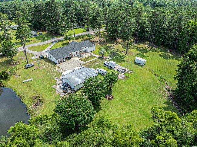 View from above of property with a large body of water | Image 36