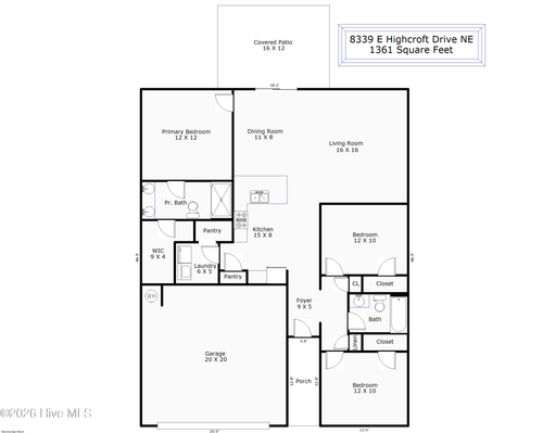 8339 E Highcroft Dr Ne, Leland, NC, 28451-4521 | Card Image