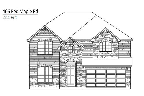 466 Red Maple Drive, Waxahachie, TX, 75165 | Card Image